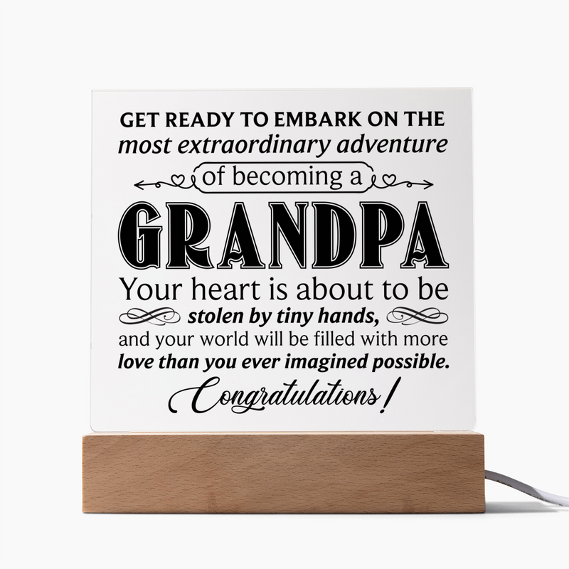 Grandpa – Acrylic Square
